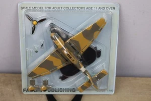 FABBRI 1:100 JUNKERS JU 87B-2 STUKA WW2 DIECAST AIRCRAFT PLANE MODEL W/STAND - Picture 1 of 9