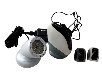 NetGear VueZone Security System GW2010 Base Station, Router, Cameras, Night Visi - Image 1 of 4