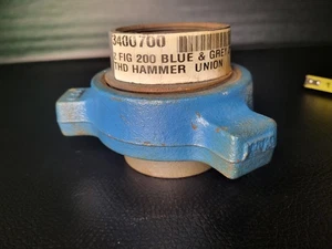 KEMPER HAMMER UNION, 3" THREAD, FIG 200/206, 2000 CWP - Picture 1 of 11