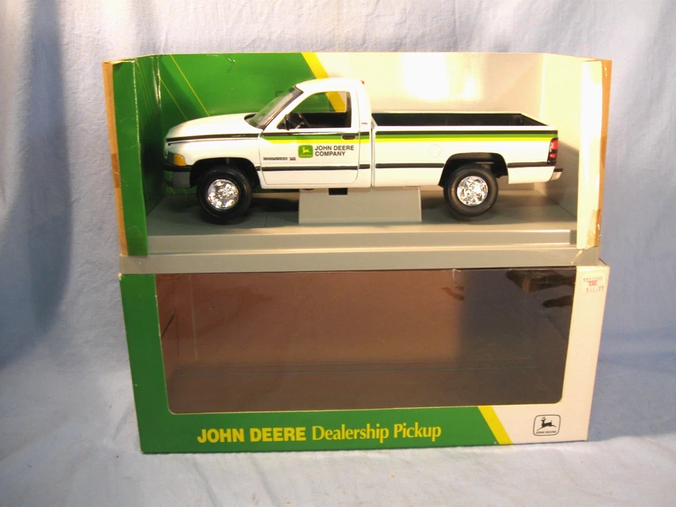 John Deere Dodge Ram Dealership Pickup By Ertl 1/18 - Image 1 of 4