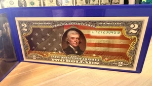 Star-Spangled Banner $2 Commemorative Legal Tender Bank Note - Uncirculated and - Picture 1 of 5