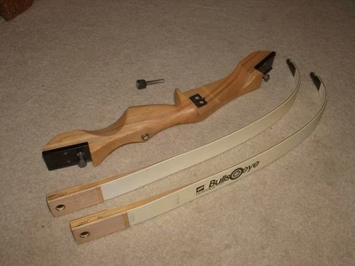 PSE takedown recurve bow bullseye heratage series 30 lb left handed 62” archery - Image 1 of 4