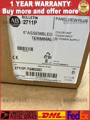 AB 2711P-T6M20D Touchpad Touch Screen PanelView Plus 600 2711P-T6M20D 1pcs - Image 1 of 3