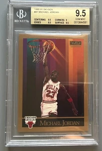 1990 Michael Jordan Skybox BGS 9.5 Gem Mint #41 - Picture 1 of 2