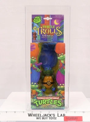 Tortuga Troll Leo AFA MEJOR CALIFICADO 85 85/80/90 TMNT 1993 Playmates NUEVO SELLADO Foto 1 de 4