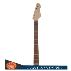 22 Frets Guitar Neck Mahogany Rosewood Fretboard Bolt on For Guitar Parts - Picture 1 of 15