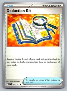 Pokemon TCG SV08: Surging Sparks Deduction Kit 171/191 - Picture 1 of 2