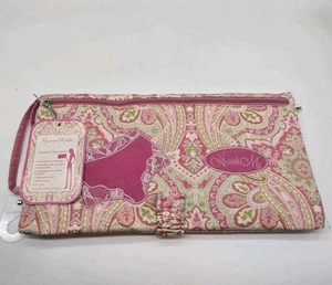 Raymond Waites Lencería Organizador Rosa Paisley Plegable Viaje 17X7 Tela NUEVO - Imagen 1 de 7