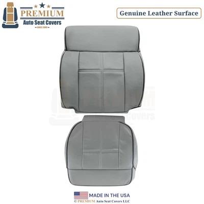 Cubiertas laterales del conductor de cuero genuino para Lincoln Mark LT 2006-2008 paloma mediana Foto 1 de 4