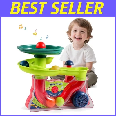 Juguete colorido de bola caída para bebés - Juego estimulante Foto 1 de 4