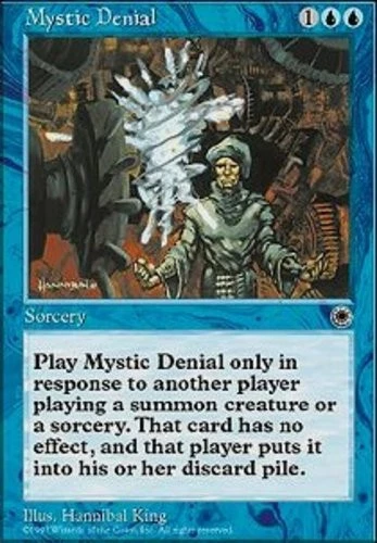 Mystic Denial - Portal # MTG Magic The Gathering - Image 1 of 1
