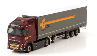 WSI - Camion con rimorchio telonato per A.DE LAAT - SCANIA 140 4x2 - 1/50 - W... - Immagine 1 di 3