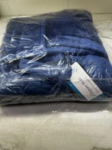 Company Store Kids Robe SKU 67038 Size 14/16 Blue Denim 100% Turkish Cotton - Picture 1 of 5