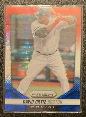 2014 Panini Prizm David Ortiz Red, White & Blue Prizm Boston Red Sox #74 Nice!!  - Image 1 of 2