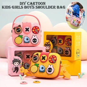 Zum Selbermachen Cartoon EVA Material Outdoor Handtasche Mini Taschen Kinder Mädchen Jungen Schultertasche - Bild 1 von 10
