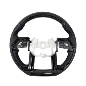 REVESOL Sports Real Carbon Fiber Steering Wheel for 24+ Tacoma Tundra Sequoia - Picture 1 of 5