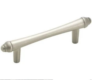 AMEROCK CONTEMPORARY SATIN NICKEL CABINET PULL 3-3/4 IN (96 MM) BP19258G10 - Picture 1 of 1