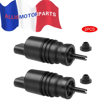 ALLISMOTORPARTS 2x Pompe Lave Glace POUR BMW SÉRIE 1 3 5 7 X1 X4 X3 X5 Z3 Z4 Z8 67128362154