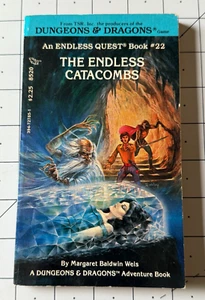 D&D The Endless Catacombs Endless Quest Book #22 TSR 1984 1st Printing - Picture 1 of 8
