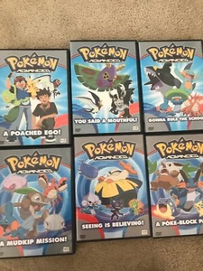 Pokemon Advance Dvd Vol 1-6 - Picture 1 of 9