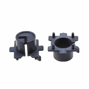Pair H7 Headlight HID Conversion Kit Bulb Holder Adaptors Fits For Mazda 3 5 6 - Picture 1 of 10