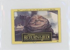 1983 Monty Fabrieken Return of the Jedi Jabba The Hutt Jabba the Hut #48 2xw