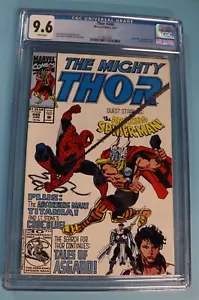 THOR #448 CGC 9.6 WHITE PAGES MARVEL COMICS 1992 - Picture 1 of 2