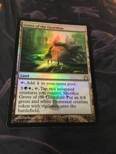 Grove Of The Guardian Foil Return To Ravnica EDH Mtg Magic Gathering