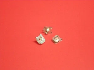 HOLLEY / FORD THROTTLE SHAFT LEVER RETAINER 390 GT COBRA JET C4 / C6 3 PIECES - Picture 1 of 1