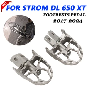 Footrests Footpeg Foot Rests Pegs Pedal For SUZUKI V-STROM DL650 650XT DL650 XT - Imagen 1 de 7