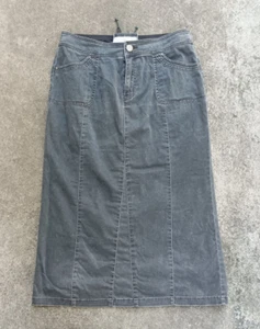 L & Beautiful Japan Deep Gray Lace Up Back Skirt Sz 70 cm - Picture 1 of 19