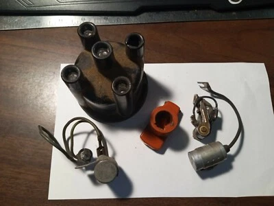 Volkswagen Transporter Beetle Ghia Distributor Cap and Rotor Used Fit 1969-1984 - Image 1 of 4