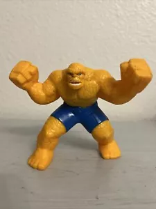 THE THING BEN GRIMM 3.5” ACTION FIGURE HOLLOW PLASTIC TOY (PRE-OWNED) - Picture 1 of 8