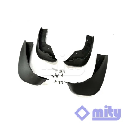 Juego de 4 aletas de barro a medida para Nissan Juke 2011-2015 Mity Foto 1 de 4