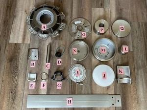 Replacement Parts for Fanimation Slinger V2 Ceiling Fan LP8147S (R) - Picture 1 of 18