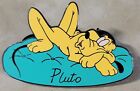 Disney Auctions P.I.N.S. Pluto in Bed Sleeping Taking a Nap Napping LE 500 Pin 