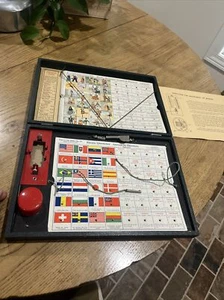 Vintage 1920's Knapp Electric Questioner with 14 Cards in Wooden Box - Picture 1 of 6