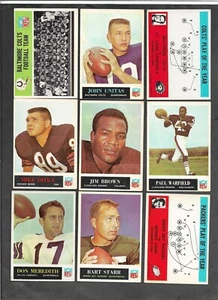 1965 PHILADELPHIA FOOTBALL COMPLETE SET (198) EX/NEAR MINT RANGE - Bild 1 von 7