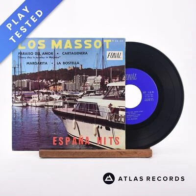 Los Massot - España Hits - 7" EP Vinyl Record - EX/VG+ - Image 1 of 4