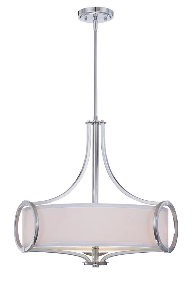 Designers Fountain Mirage 3 Light Chrome Chandelier/Pendant - Image 1 of 1