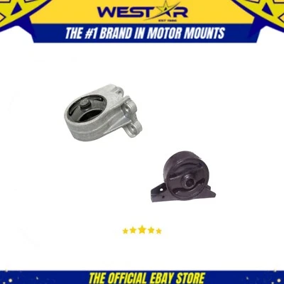 Juego de 2 piezas de montaje de motor delantero y trasero para Mitsubishi Eclipse 2000-2005 3,0 L Foto 1 de 4