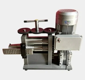 Electric Jewelry Making Machine 1HP Electric Wire Rolling Mill Goldsmith Rolling - Picture 1 of 12