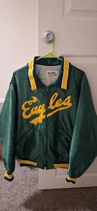 Vintage DeLong Philadelphia Eagles NFL Football Jacket Size XL Made In USA - Picture 1 of 3