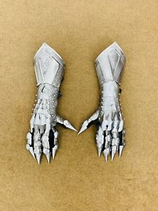 Medieval nazgul gloves set | Steel armor gloves set | Gauntlet gloves pair | Cos