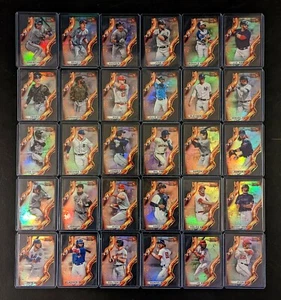 2021 Bowman's Best - Complete Heatwave Die Cut 30-Card Set - Rookies & Prospects - Picture 1 of 11