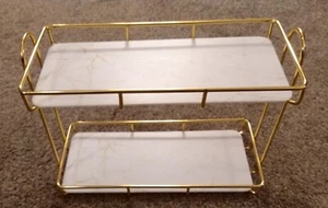  Bathroom Organizer Countertop Makeup Organizer Cosmetics Storage Display Large - Picture 1 of 6