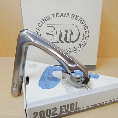 New-Old-Stock 3T 2002 Evol Quill Stem w/Gray Finish (25.8/26.0 mm clamp x 130mm) - Image 1 of 4