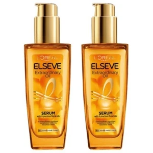 L'Oreal Paris Elseve Extraordinary Oil Serum 6 Precious Floral Leave-on 2X100ML - Picture 1 of 24