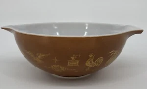 Vintage Pyrex 444  4qt Early American Cinderella 10" Bowl 444  4qt - Picture 1 of 12