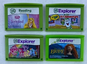 Leap Frog Disney Brave Tangled Crayola Art Adventure My Little Pony Cartridges - Picture 1 of 2